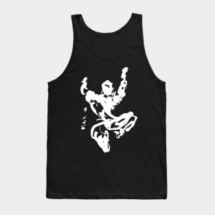 Ninja Jump calligraphy Tank Top